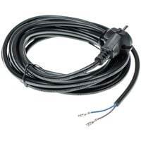 vhbw Câble électrique universel pour aspirateurs compatible avec Kärcher, Siemens, Miele et divers - 6 m, 4000 W