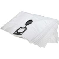 Vhbw – Lot de 10 sacs microfibres non tissées pour aspirateur Hitachi / HiKOKI RP250YDL – Haute capacité d'aspiration – Remplace les sacs d'origine
