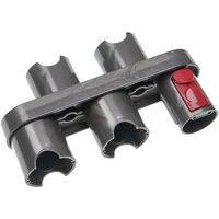 Vhbw Support clip de fixation compatible avec Dyson V15 Detect Complete  accessoires d'aspirateur - Rangement d'embouts, gris