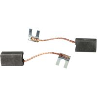 2 Balais De Charbon Pour Outil électrique Bosch - 17x10x6 Mm - Compatible Références 3 601 G9B