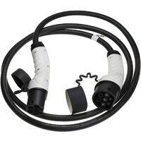 Câble De Recharge Type 2 Vers Type 2 5m 32A 7kW - Compatible Renault Kangoo E-Tech Master E-Tech