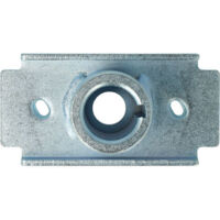 Vhbw – Moyeu de lame tondeuse compatible Daye DYM1669-4 et DYM1768-84 – Métal argenté – Dimensions 10 x 5 x 3,6 cm – Arbre Ø 22,2 mm