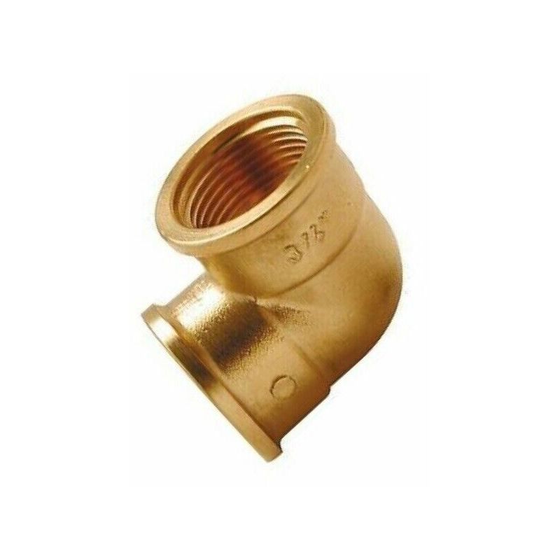 Connettore A Gomito 90° In Ottone 1/2 X 6mm – Raccordo Per Aria, Carburante, Acqua (2 Pezzi) - 5