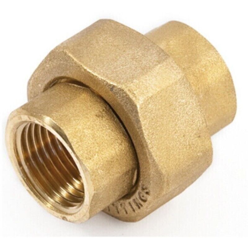Giunto Bicono In Ottone Boutt 3117403 – Attacco Femmina 15 X 21, Per Tubo 14 Mm