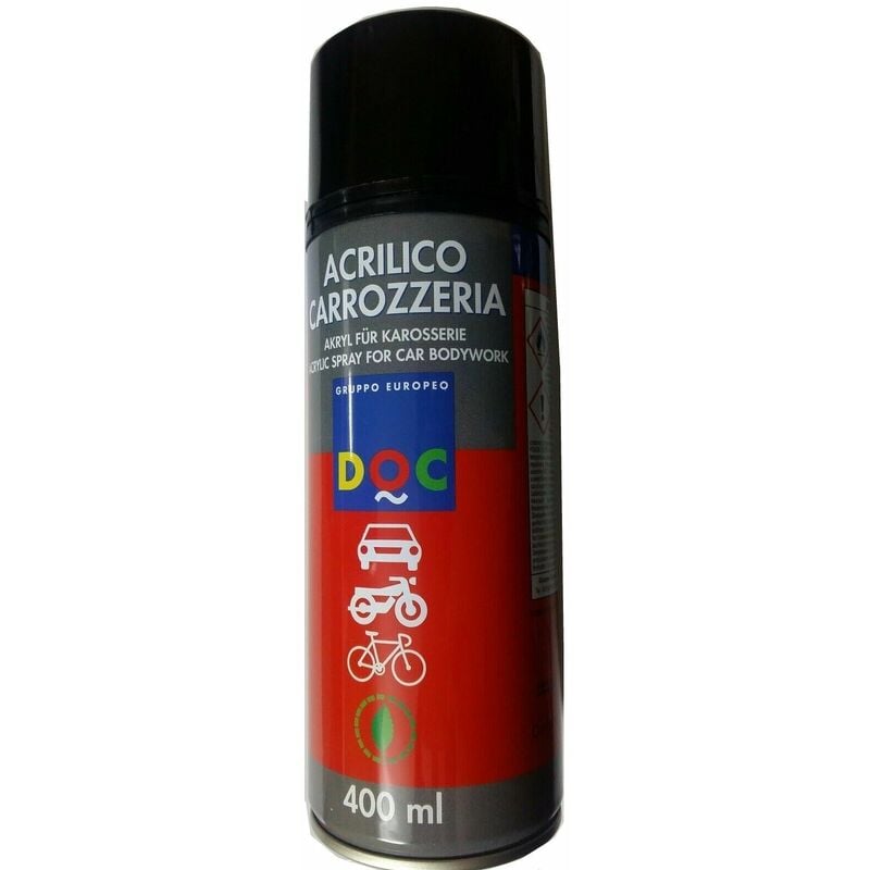 Bomboletta vernice spray per auto, 400 ml - Stucco riempitivo carteggiabile  per carrozzeria - colore bianco