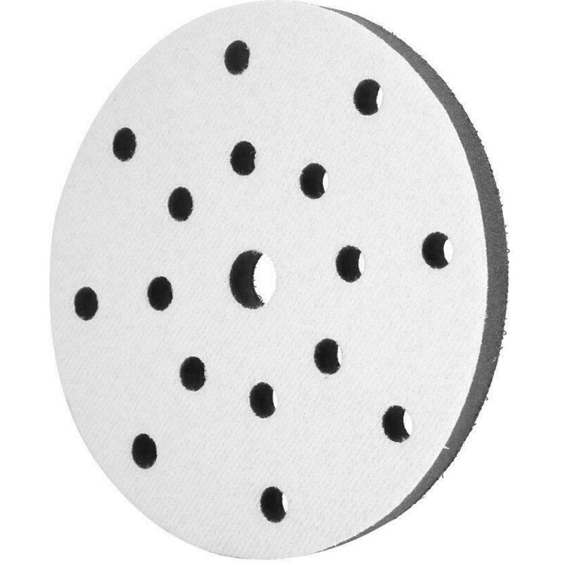 4 Pad Di Levigatura 93 Mm Con Fori - Spugna Morbida Per Levigatrici, Riduzione Rumore E Vibrazioni - Foto 11