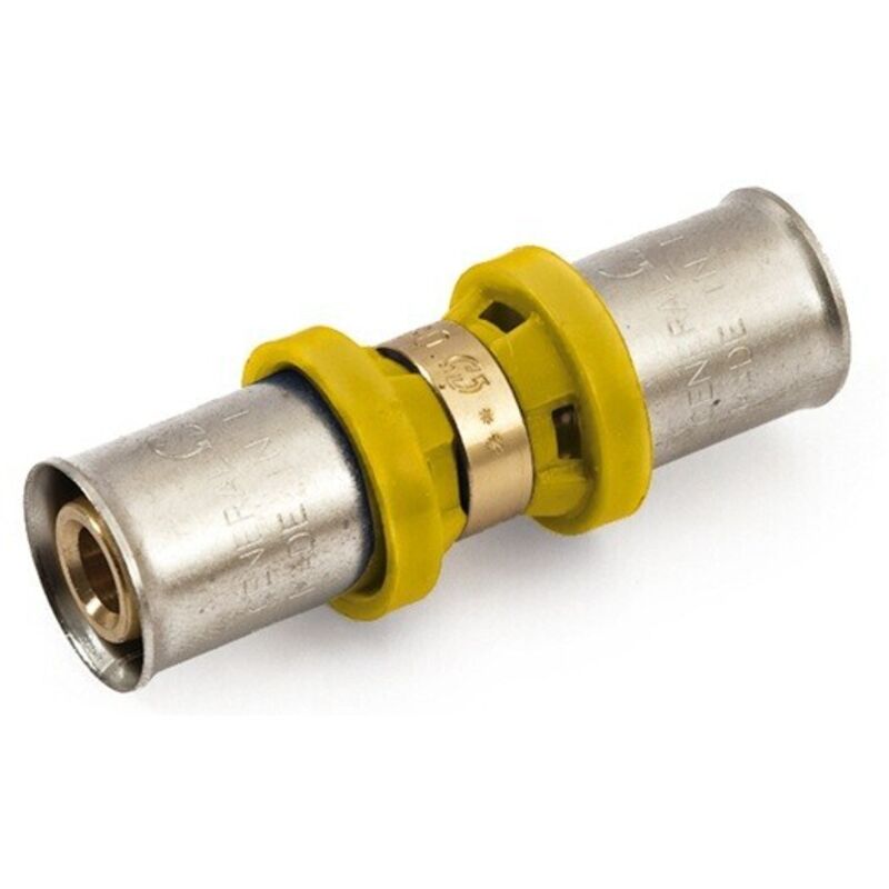 Raccordo Diritto Unione Transair Per Tubo Alluminio 25mm (1 Pollice) - Modello 6606 25 00