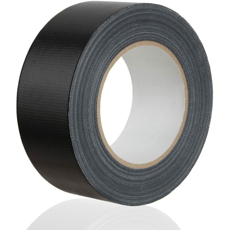Nastro Adesivo Idrorepellente 50mm X 50m - Nero, Alta Resistenza, Per Riparazioni Esterne E Interne