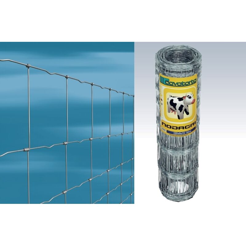 Rete Pastorale Zincata Per Pecore - Altezze 100/120/140 Cm, Lunghezza 50 Metri - Foto 7
