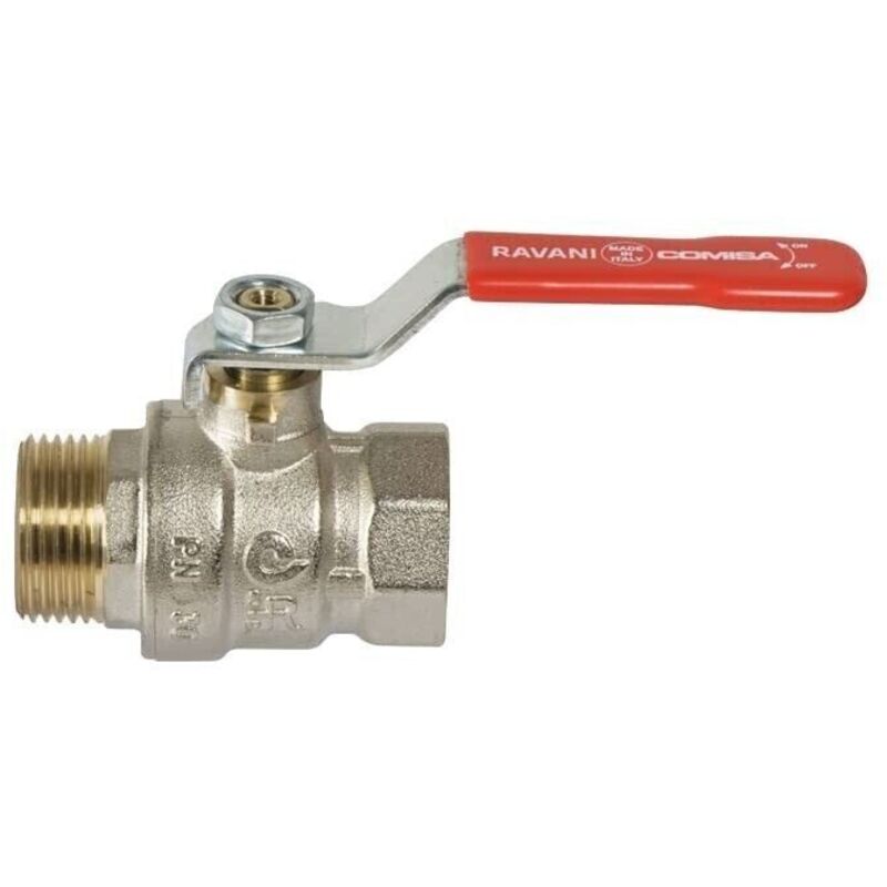Set Di 2 Valvole A Sfera In Acciaio Inox 304, Maschio/femmina, Per Giardino E Impianti Idrici, 2 Pollici