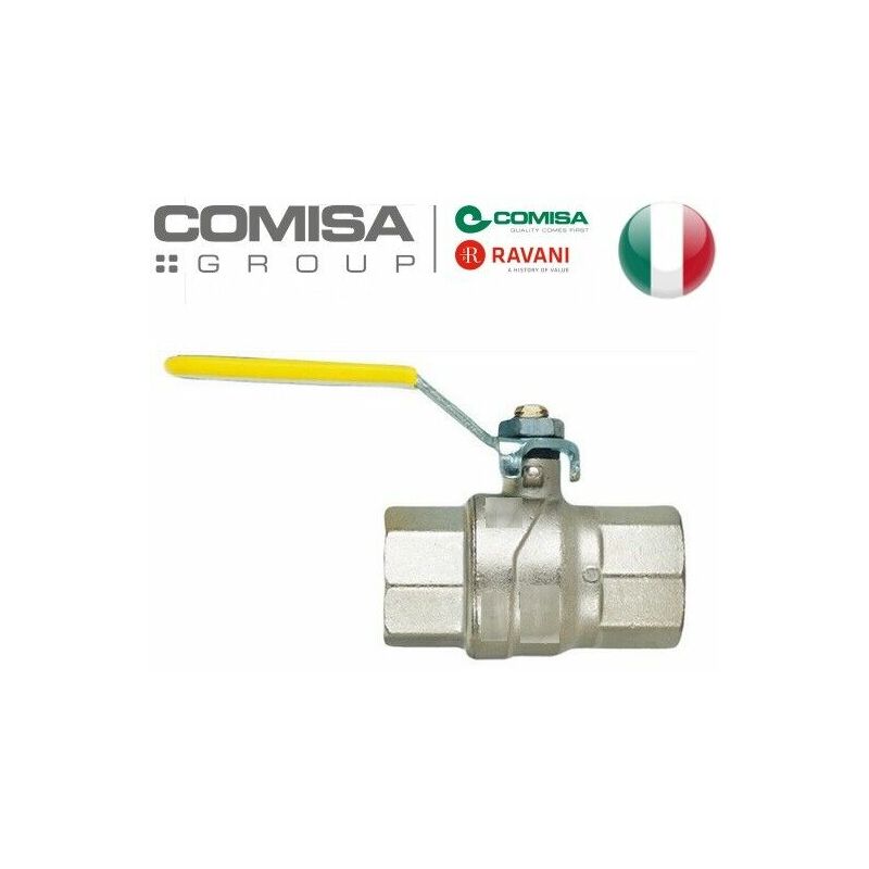 Valvola a sfera gas f/f con maniglia a t london art.068 - ff 1 Itap
