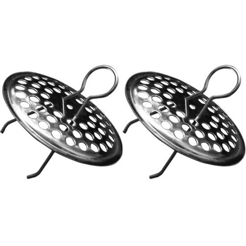 Filtro per scarico lavello in acciaio inox lucido 7 cm 2 pezzi | OBI