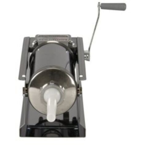 Riempitore Manuale Per Salsicce In Materiale Alimentare - Barattolo Con 3 Imbuti (Sottile, Medio, Spesso) - Attrezzo Fai Da Te Per Salsicce E Salumi - Senza BPA - 2