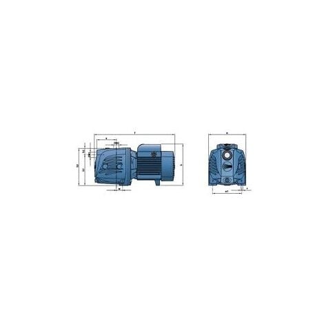 Elettropompa Centrifuga Autodescante Jet Monofase Mod Jswm Ax Pedrollo