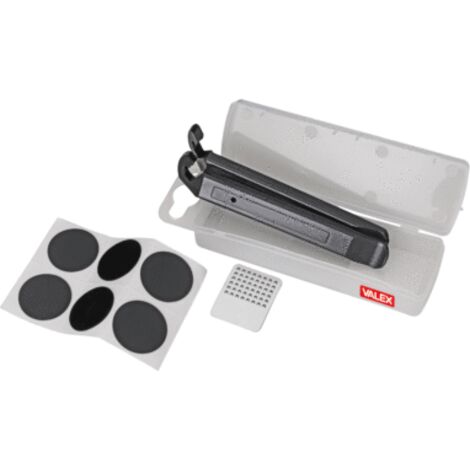 Filmer Kit Riparazione Camera D'Aria Auto – Gomma Per Valvola Schrader (Foratura E Riparazione)