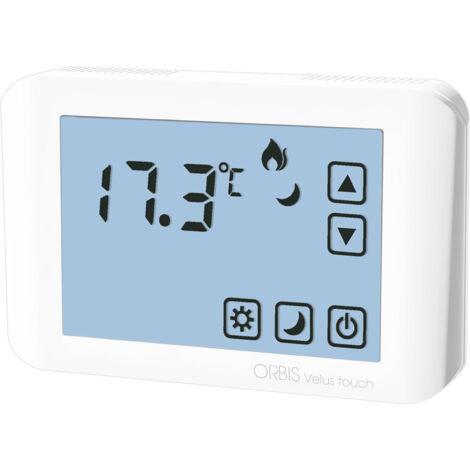 Termostato Touch Screen Da Parete 230V Bianco Bpt Ta/500 Wh 230