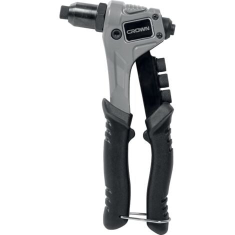 Pinza Rivettatrice C.K T3820 Per Rivetti Ciechi | Lunghezza 260 Mm | Struttura In Acciaio Con Meccanismo A 3 Ganasce - 5