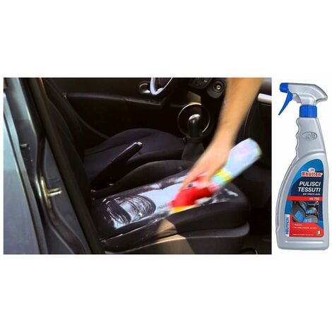 Pulisci tessuti 750ml spray pulizia deterge interni auto moquette sedili  rhutten