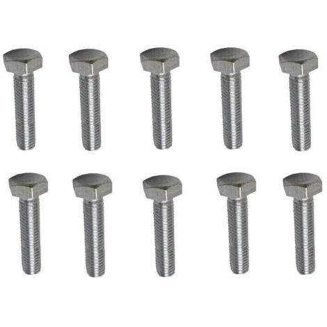 Bullone  Venduto Con Dado  Testa Esagonale M10X30 Classe 8.8 SB Elevata Resistenza Alla Corrosione Acciaio 3663072463813 - Foto 2