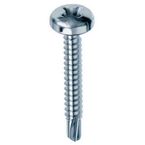 Viti Autoperforanti Acciaio Zincato DIN 7504 – 50 Pezzi 4,2x32mm Testa Svasata – Ideali Per Lamiera E Fai Da Te