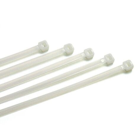 120 Supporti Per Cavi In Nylon Tipo R - Fascette Fermacavi Autoadesive, Larghezza 13,2 Mm - 4