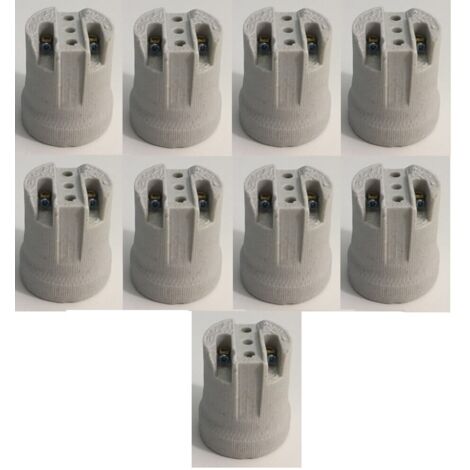 V-TAC Portalampada In Ceramica Con Attacco E27 - Qualità Premium (Modello 3795) - 4