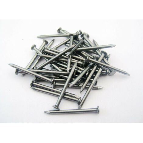 Chiodi A Testa Piatta Larga Drado - 12mm, Zincati, 100pz Per Feltri E Tetti Legno - Foto 2