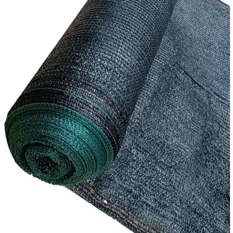 Rete Ombreggiante 90% - 1,5x30 Mt Verde Per Frangisole E Coperture - Foto 8