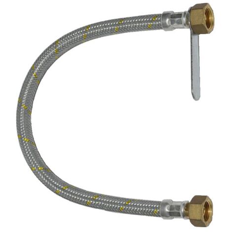Tubo flessibile gas alta pressione Truma 750mm G.12 x G.36 con valvola di rottura