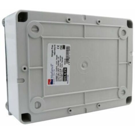 Scatola Di Derivazione Stagna IP66 4 Vie Con Coperchio Trasparente - 205x105x100 Mm Per Impianti Elettrici