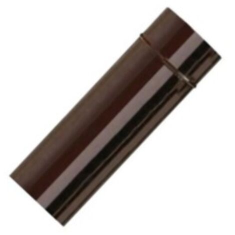 Tubo porcellanato marrone x canna fumaria ala 13x50 d 130x50 cm stufe camini