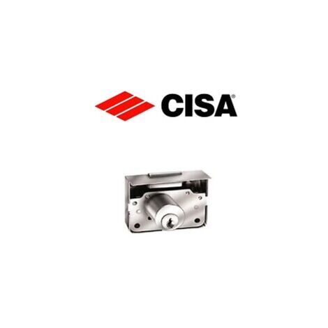 Serratura cassetto meroni da applicare a cilindro per cassetto mm 45 colore oro