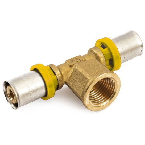 Raccordo Pressare Per Tubo Multistrato Trident - 20x1/2 Maschio, Per Acqua E Gas - Foto 3