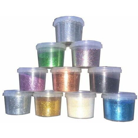 Glitter additivo in polvere da 100gr per idropittura pittura