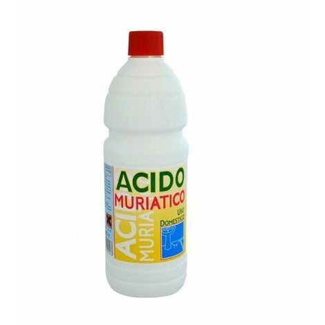 Acido muriatico cloridrico 14-15% 1000 ml disincrostante