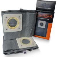 6 Filtri In Tessuto Per Aspirapolvere Wet&Dry Guild 16-30L, Pezzi Di Ricambio 950135 - 3