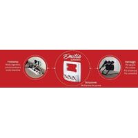 Multipresa Da Parete Smart ROSI 3 Prese - Bianco, Design Compatto Per Casa E Ufficio - Foto 5