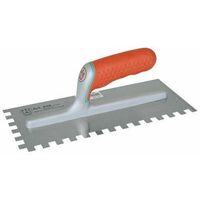 Cazzuola dentata per lisciare 280 x 130 mm denti da 10 x 10 mm Connex COX781238 resistente alla ruggine