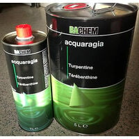 Acquaragia solvente smalto pittura vernice pennelli da lt 5 acqua ragia