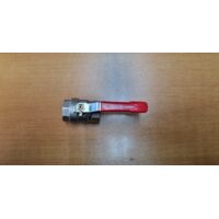 EFFEBI Venus 1012 Valvola Sfera 1/2" Maschio/Femmina Con Leva Giallo