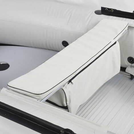 NEMAXX Sitzbanktasche mit Sitzbankpolster für 380 cm Schlauchboot viel Stauraum 