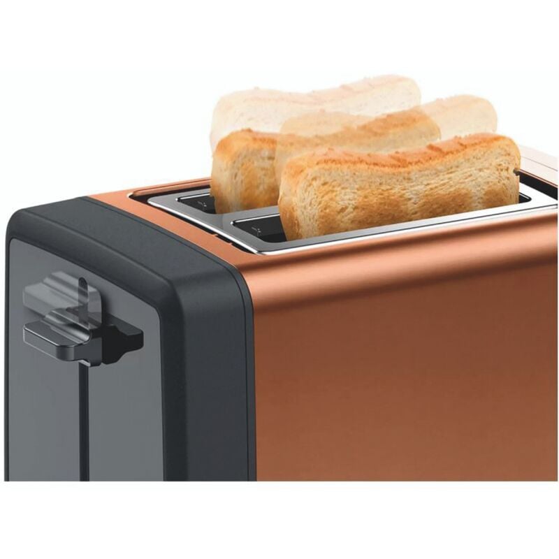 BOSCH Toaster TAT4P429DE, 970 W, Kuper | Langschlitztoaster