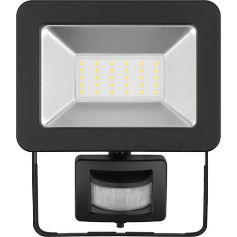GOOBAY LED-Fluter mit Bewegungsmelder, 30W, 2550lm, 4000K, schwarz