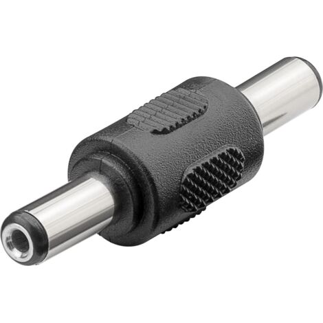 GOOBAY Steckverbinder 76752, DC-Stecker auf DC- Stecker (5,50x2,10 mm) (1/3)