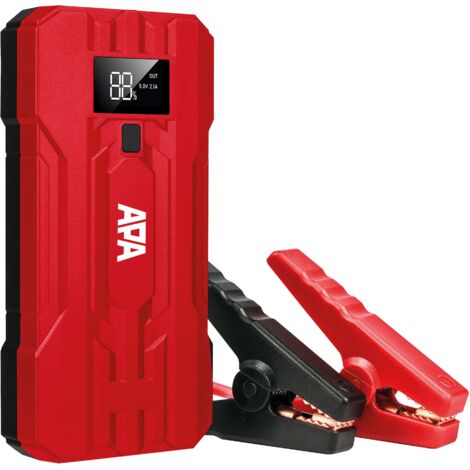 APA Powerpack mit Kompressor bis 500A Starthilfe, 18 bar