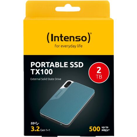 INTENSO USB 3.2-SSD TX100 2TB