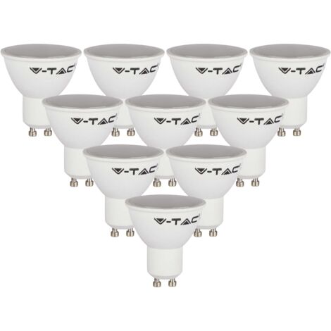 Collerette spot encastrable (noir) + Ampoule GU10 + Douille