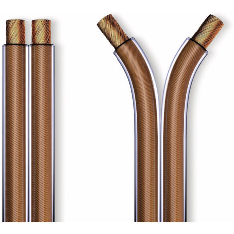 PureLink Luidsprekerkabel OFC 2 X 4,00 Mm² 0,20 Mm 30,0 M Zuiver Koperen Kabel Voor Hifi Subwoofer Luidsprekerkast Audiokabel Met Polariteitsbelettering Wit 1331176811