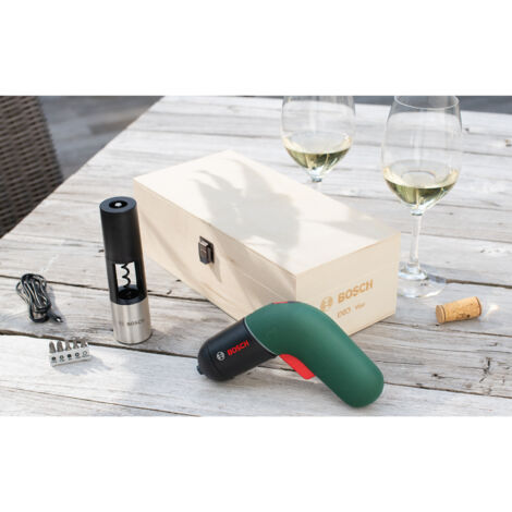 BOSCH Akkuschrauber-Set, IXO VI Vino Set & Werkzeugset 282-teilig