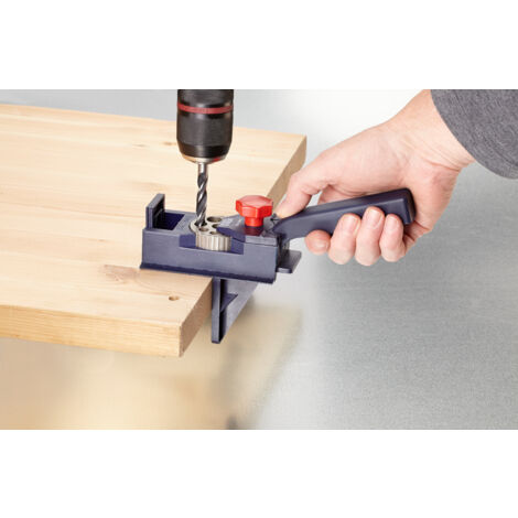 KWB Dübel-Bohrlehre-Set DÜBELPROFI, 758100, 154-teilig